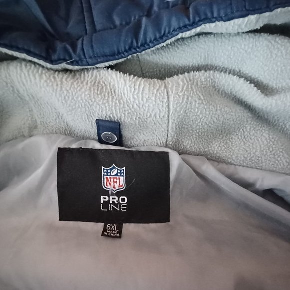 NFL Pro-Line Seattle Seahawks 6XL Winter Coat - Picture 8 of 8